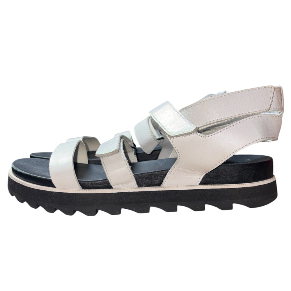 Sorel Roaming Multi Strap Flat Sandals White Gladiator Strappy Women’s Size 8 - Picture 6 of 13